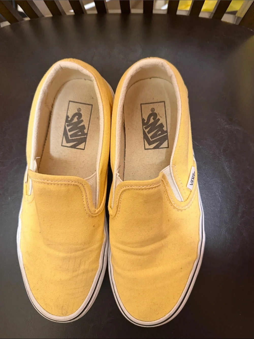 - Yellow Vans
